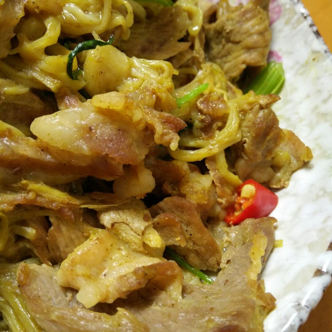 金针菇羊肉