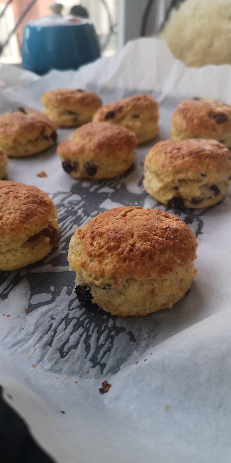 英式快手点心～葡萄干司康（Scone）