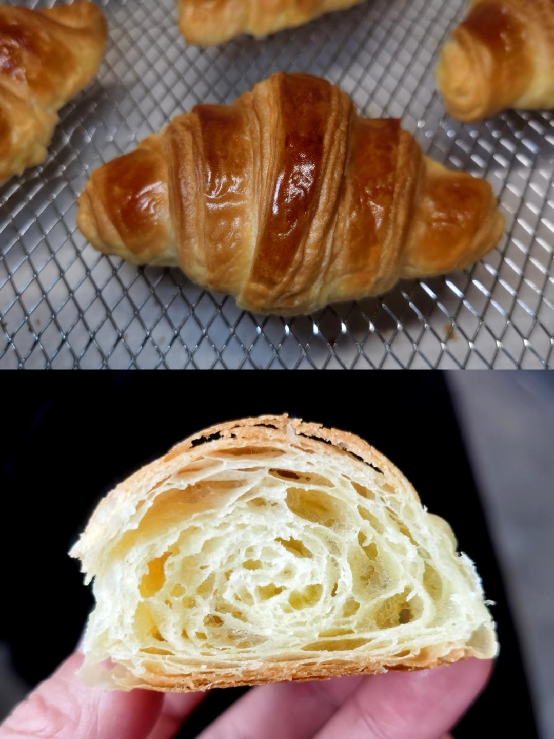 超级详细的可颂牛角包教程