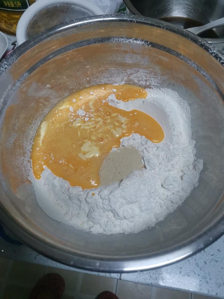 纯奶手撕吐司的做法 步骤1