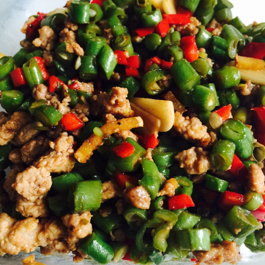 超下饭的肉末豆角！