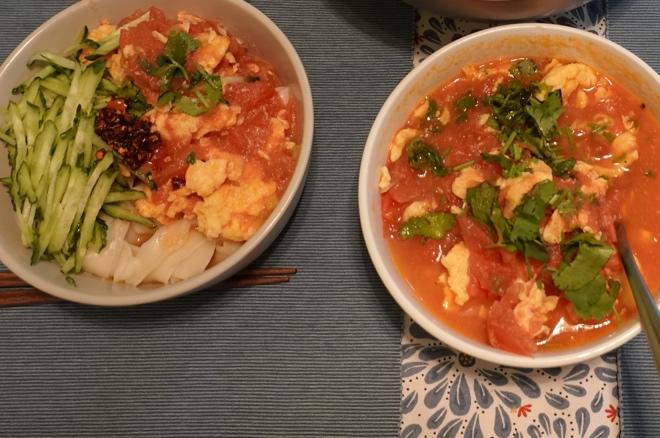 西红柿鸡蛋打卤面