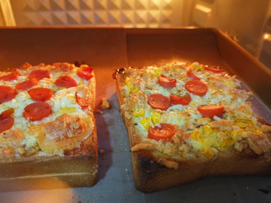 超好吃面包披萨🍕