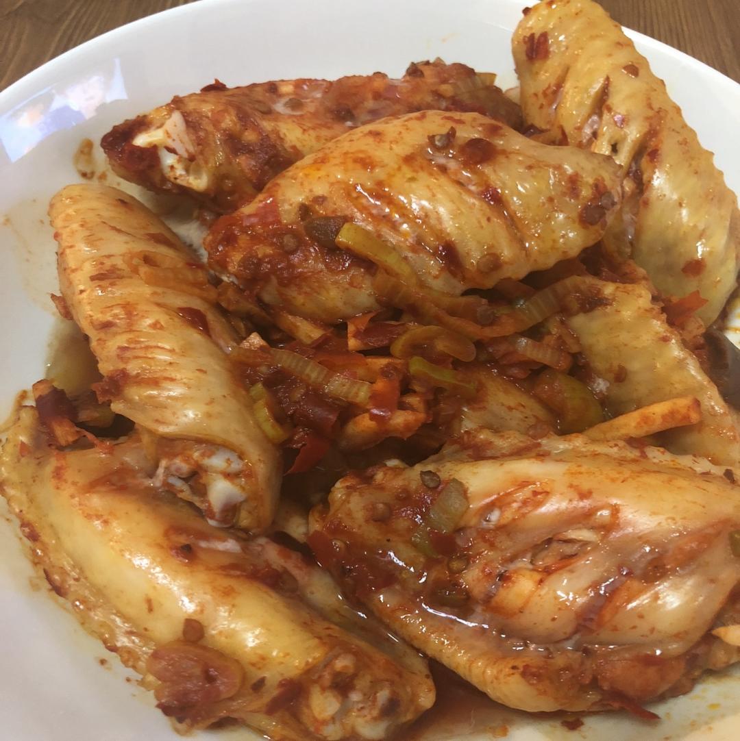 豆瓣酱蒸鸡翅