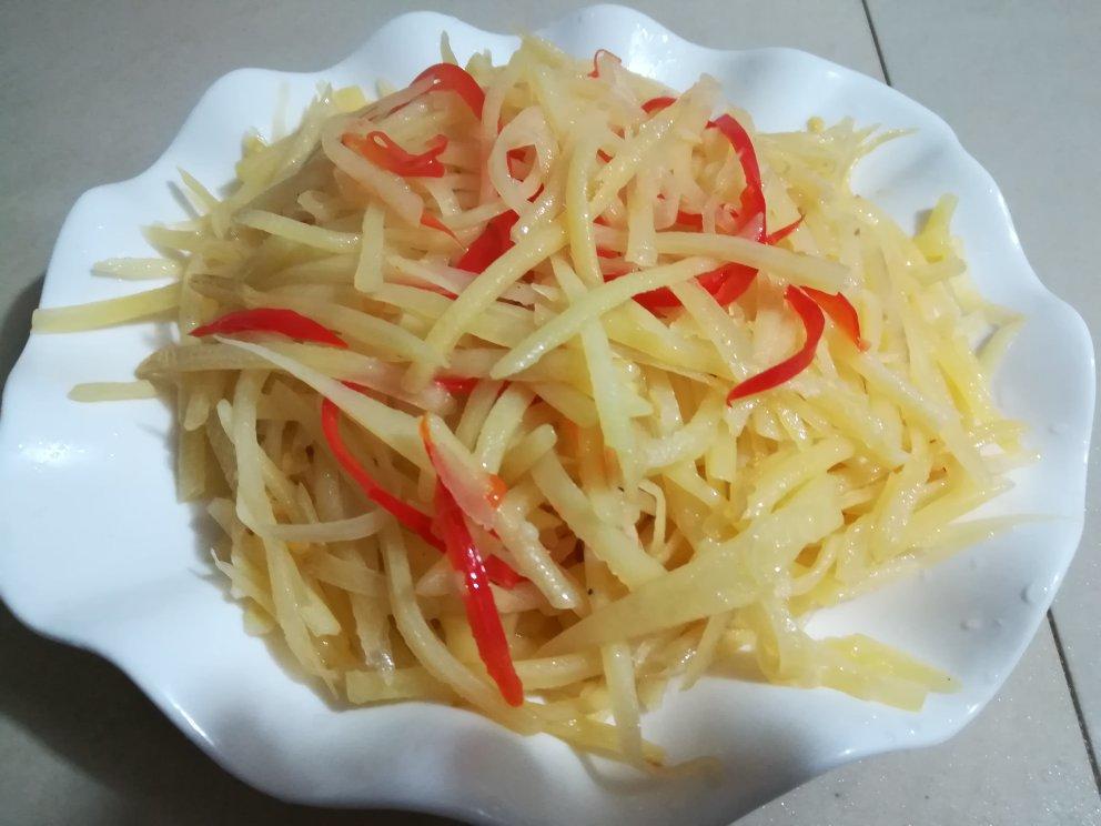 脆炒土豆丝