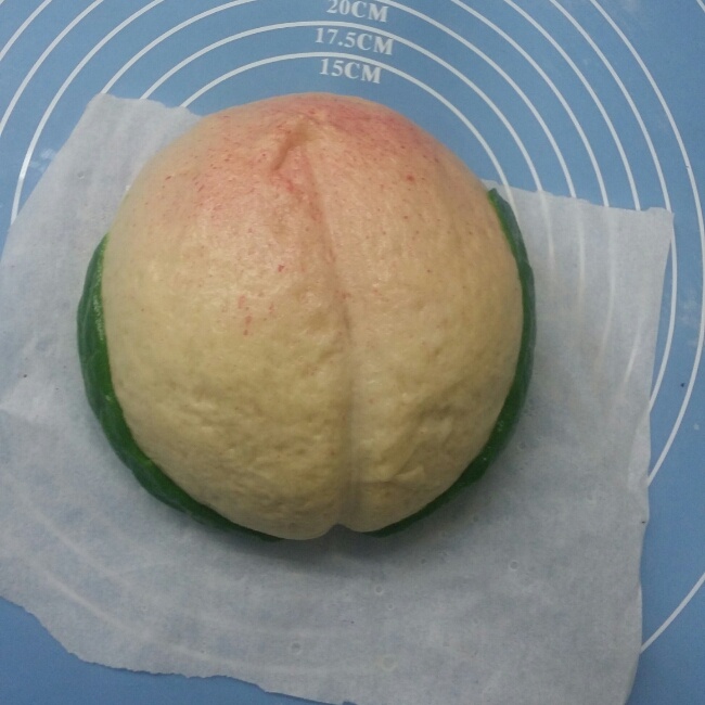 寿桃馒头（水蜜桃馒头）
