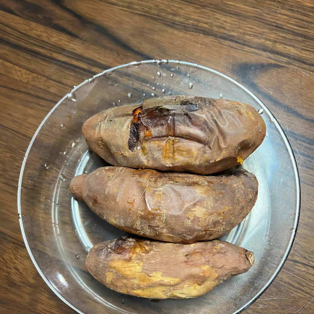 拥有空气炸锅的第一份美食-烤红薯