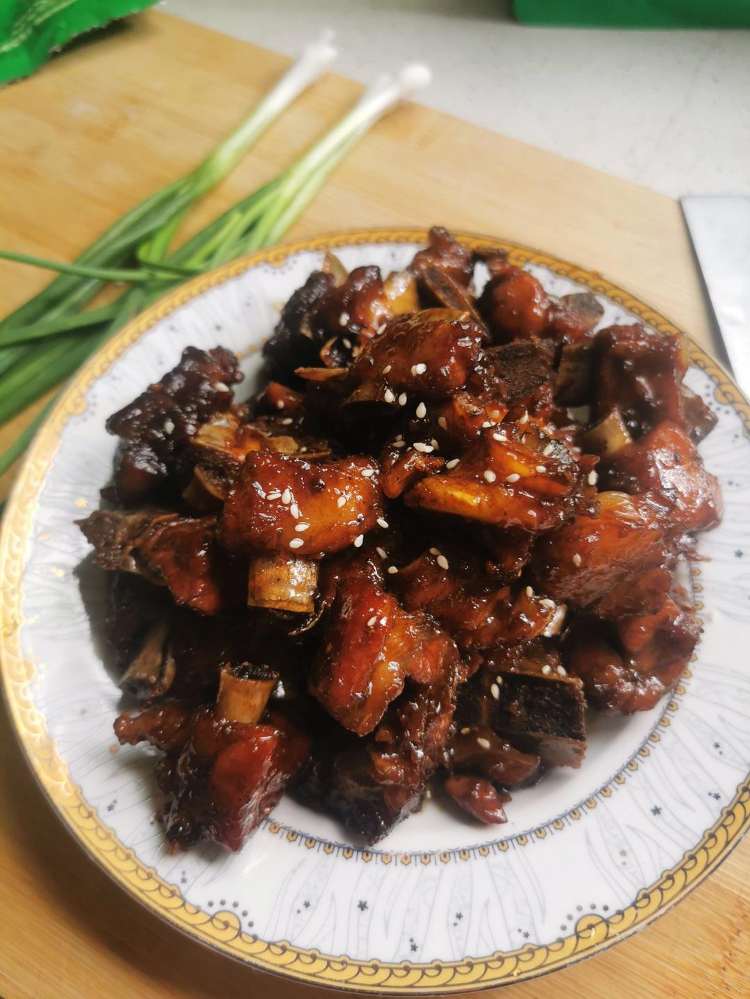 糖醋排骨/糖醋小排（不放油）（12345口诀做出正宗上海本帮）