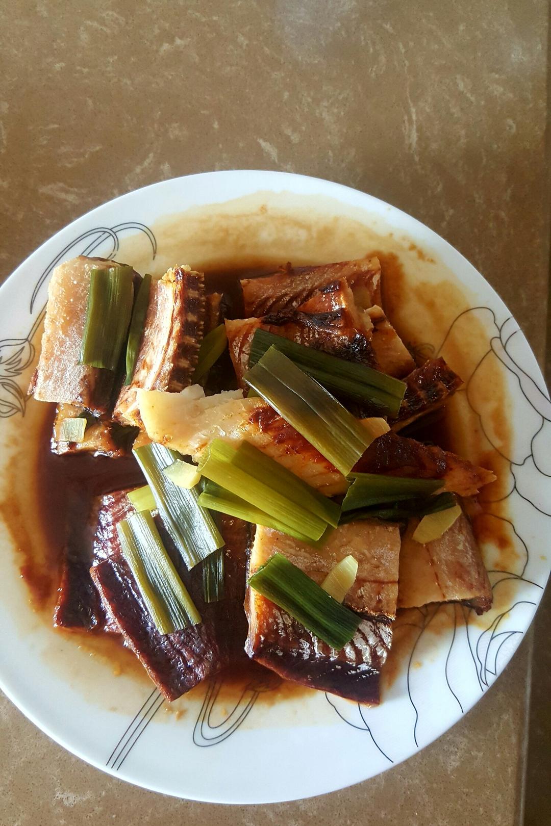 潘晓晓做的蒸咸鱼