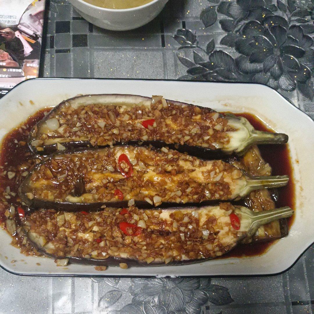 蒜蓉蒸茄子