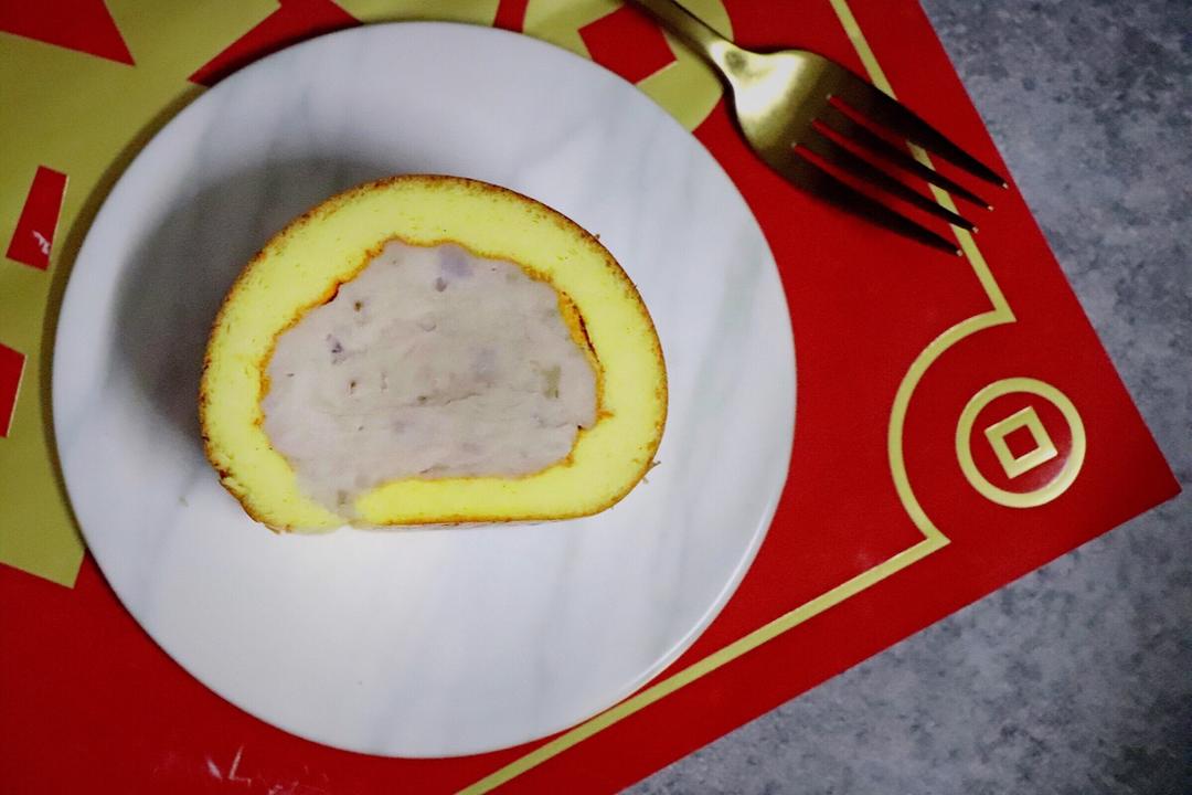 台湾芋泥蛋糕卷