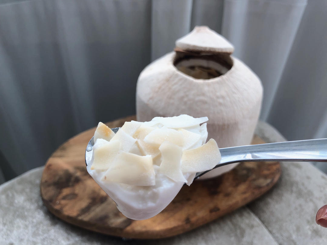 椰奶冻(椰子冻)附开椰子法