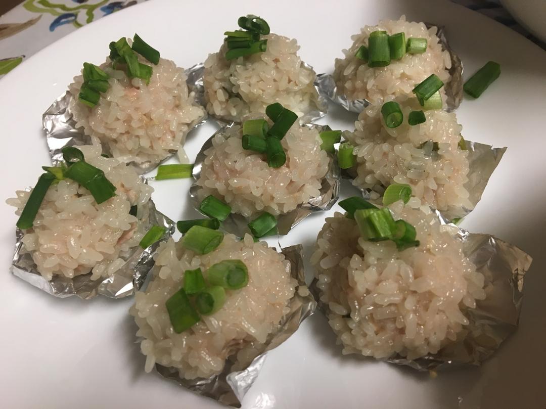 蒸糯米丸子