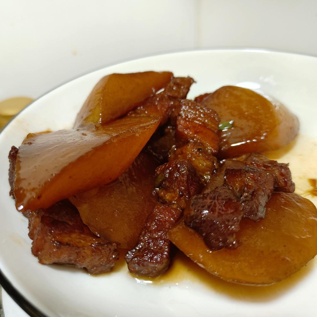 萝卜烧肉（小朋友最爱吃）