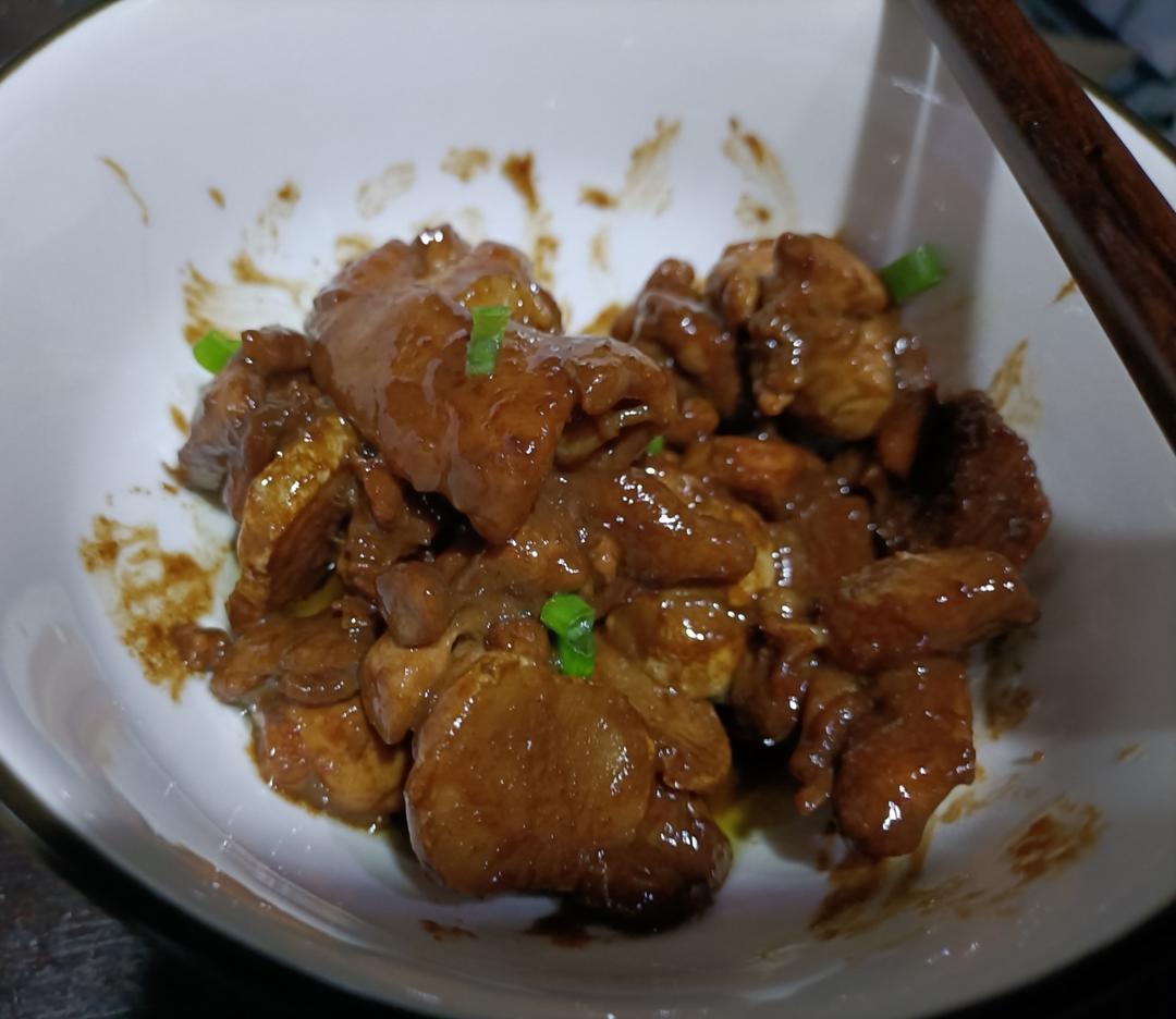 葱油焖鸡
