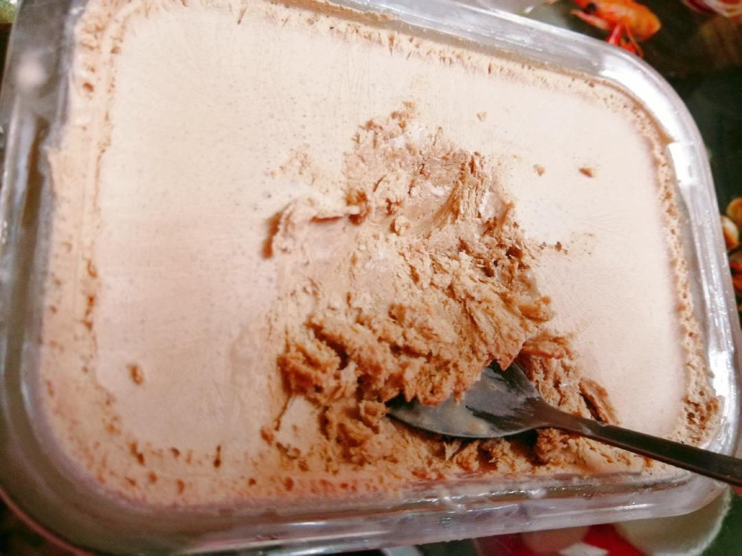 巧克力冰淇淋（无蛋无冰渣、免搅拌、消耗淡奶油）Choco Ice Cream