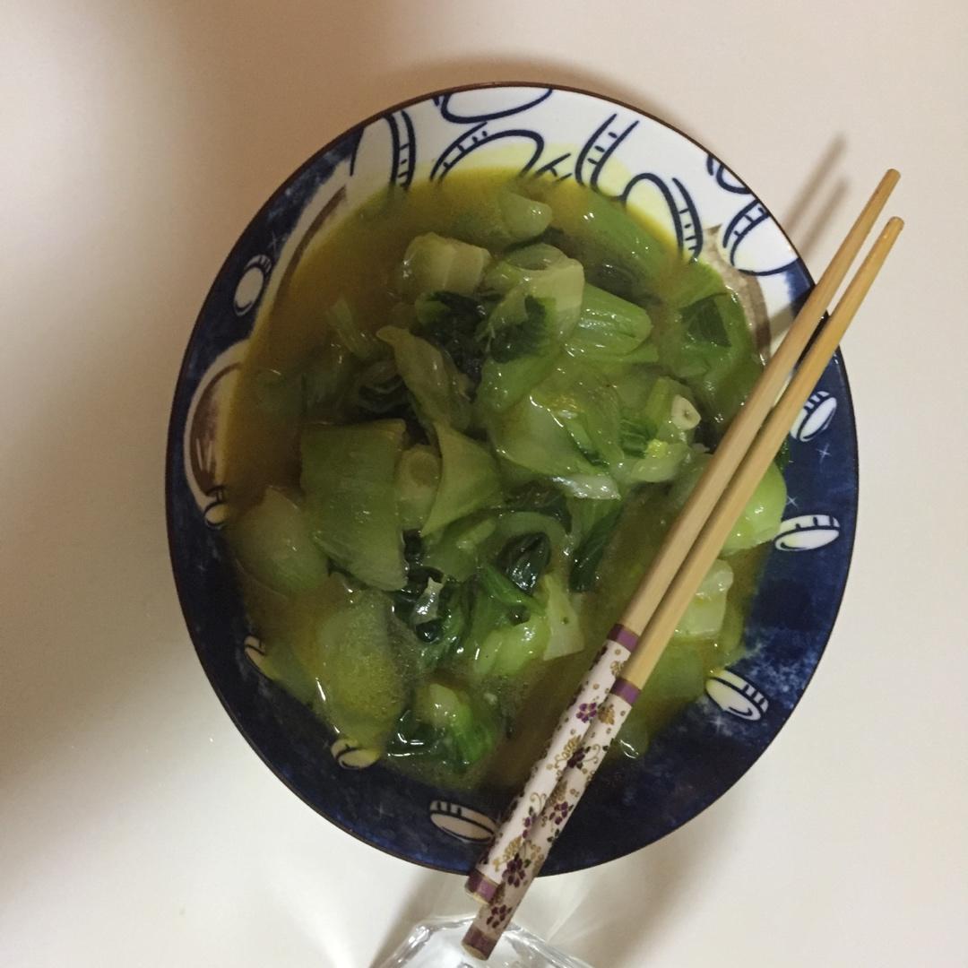 做一碗饭做的清炒小青菜