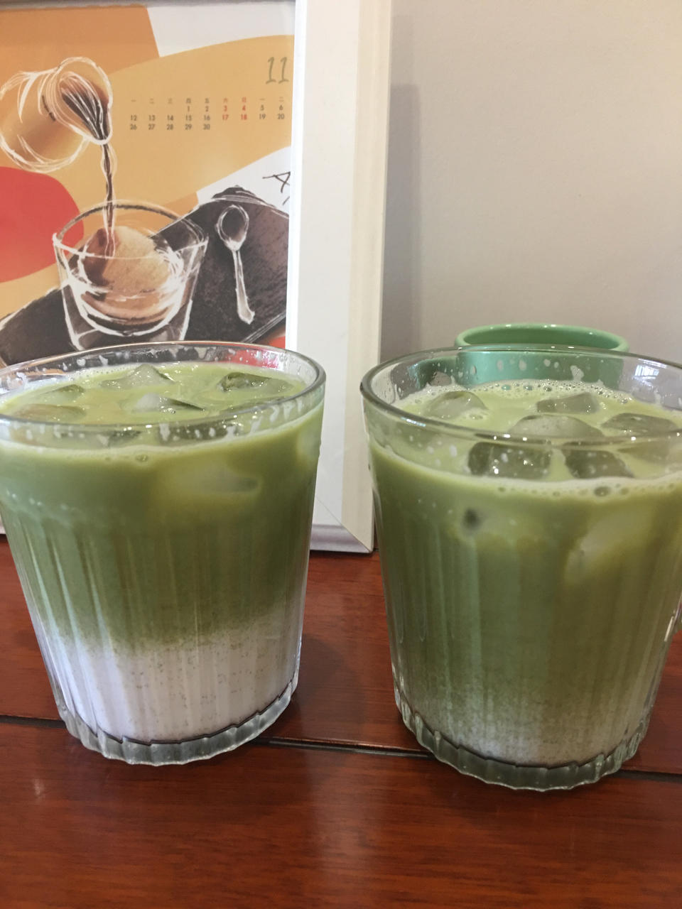 冰酿抹茶拿铁ICED MATCHA LATTE