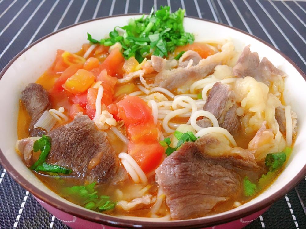 【搬运食谱】番茄肥牛面-@深夜放毒少女