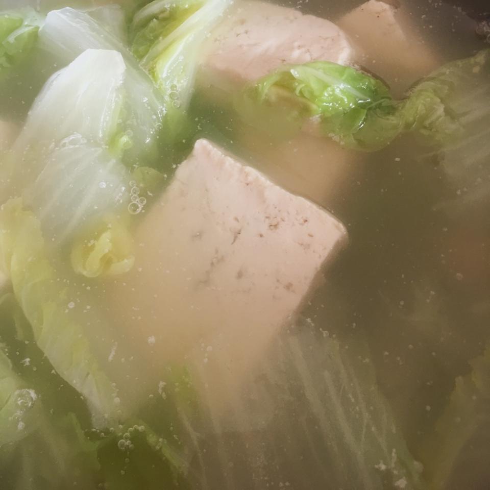 砂锅白菜豆腐