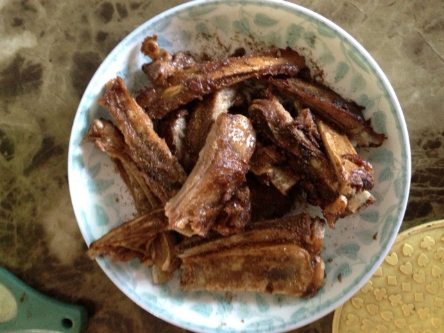 迷迭香烤小羊排