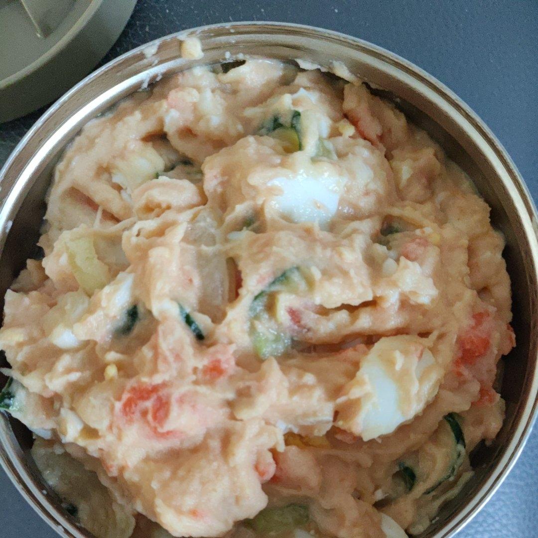 🔥爆好吃的鸡蛋土豆泥沙拉