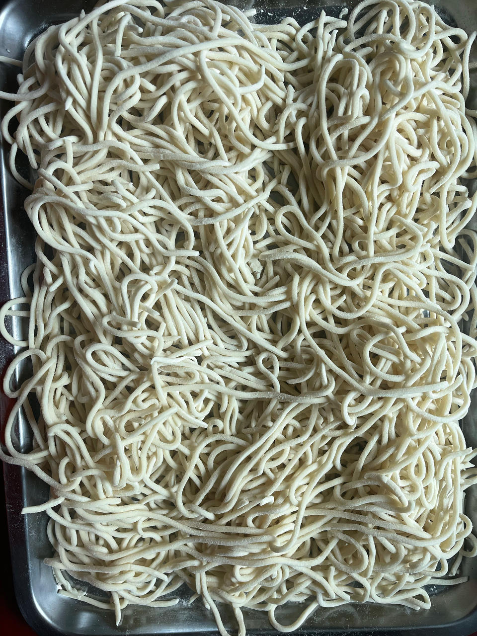 自制面条（压面机）