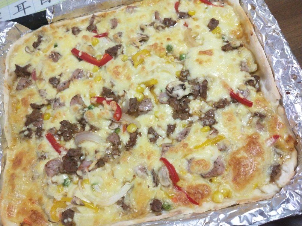 不用酵母的披萨底 No Yeast Pizza Dough