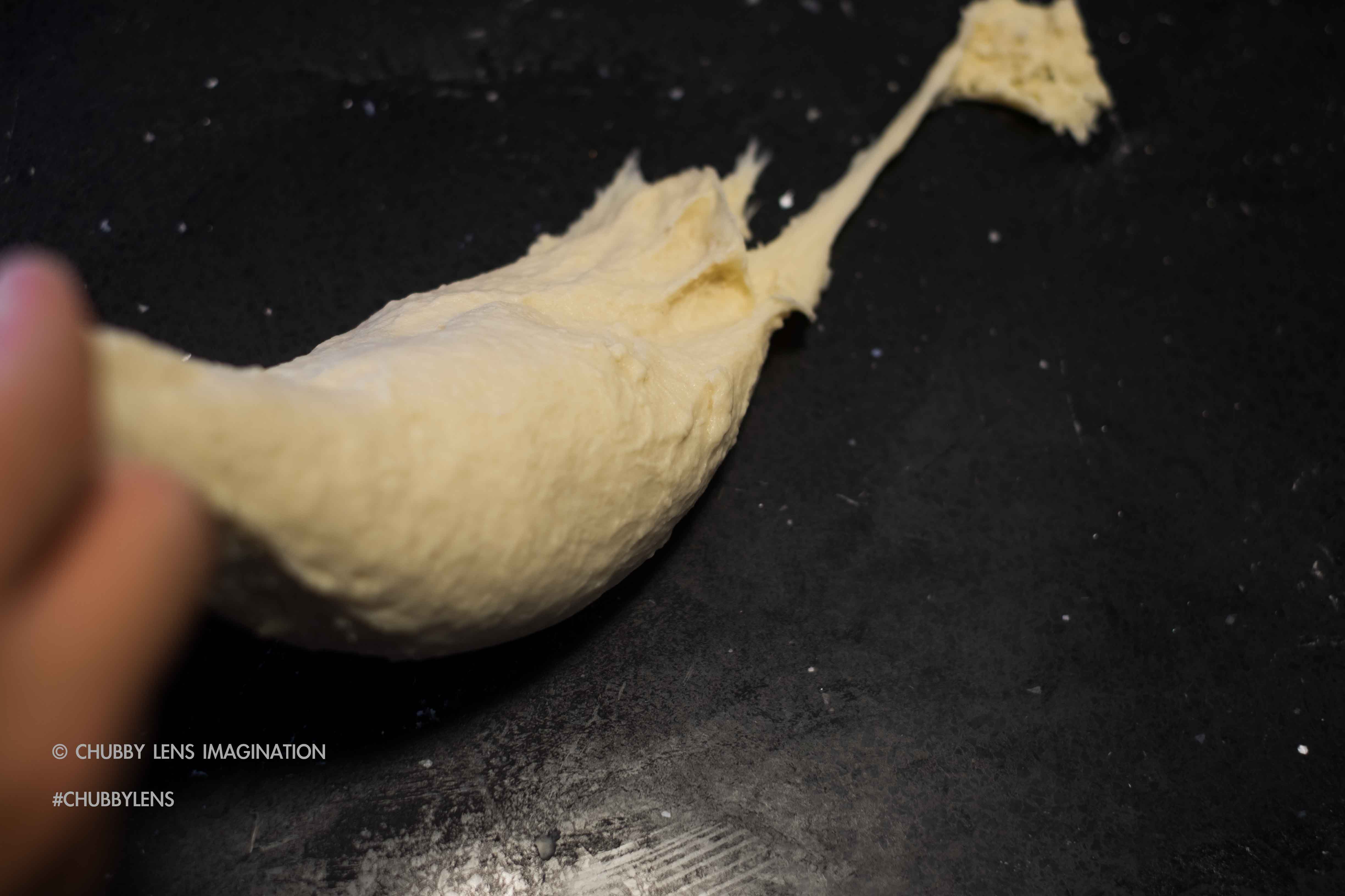咸面包杀手的福音：香葱肉松吐司（详细手揉版）的做法 步骤14