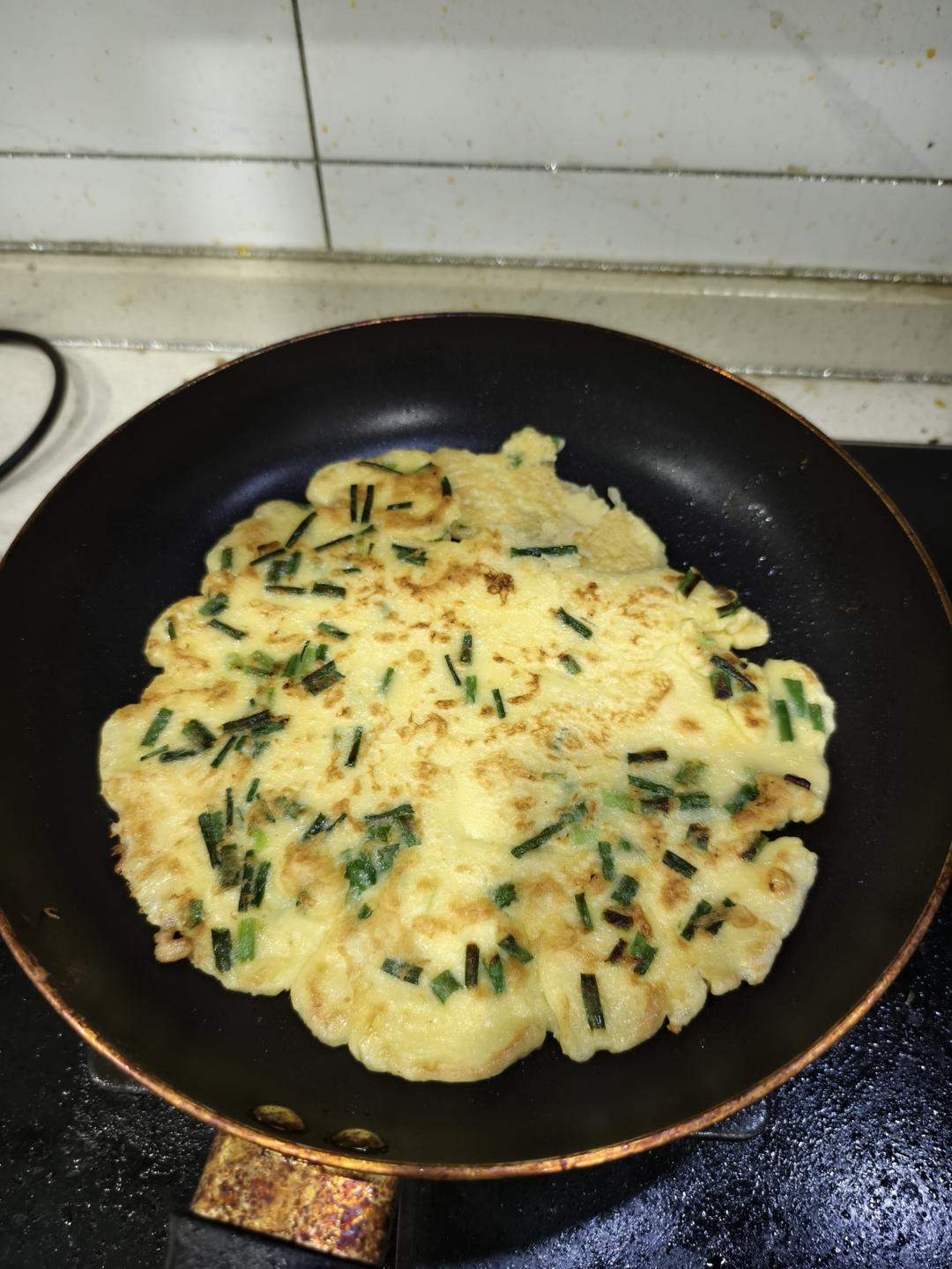 女儿从小吃到大的鸡蛋饼