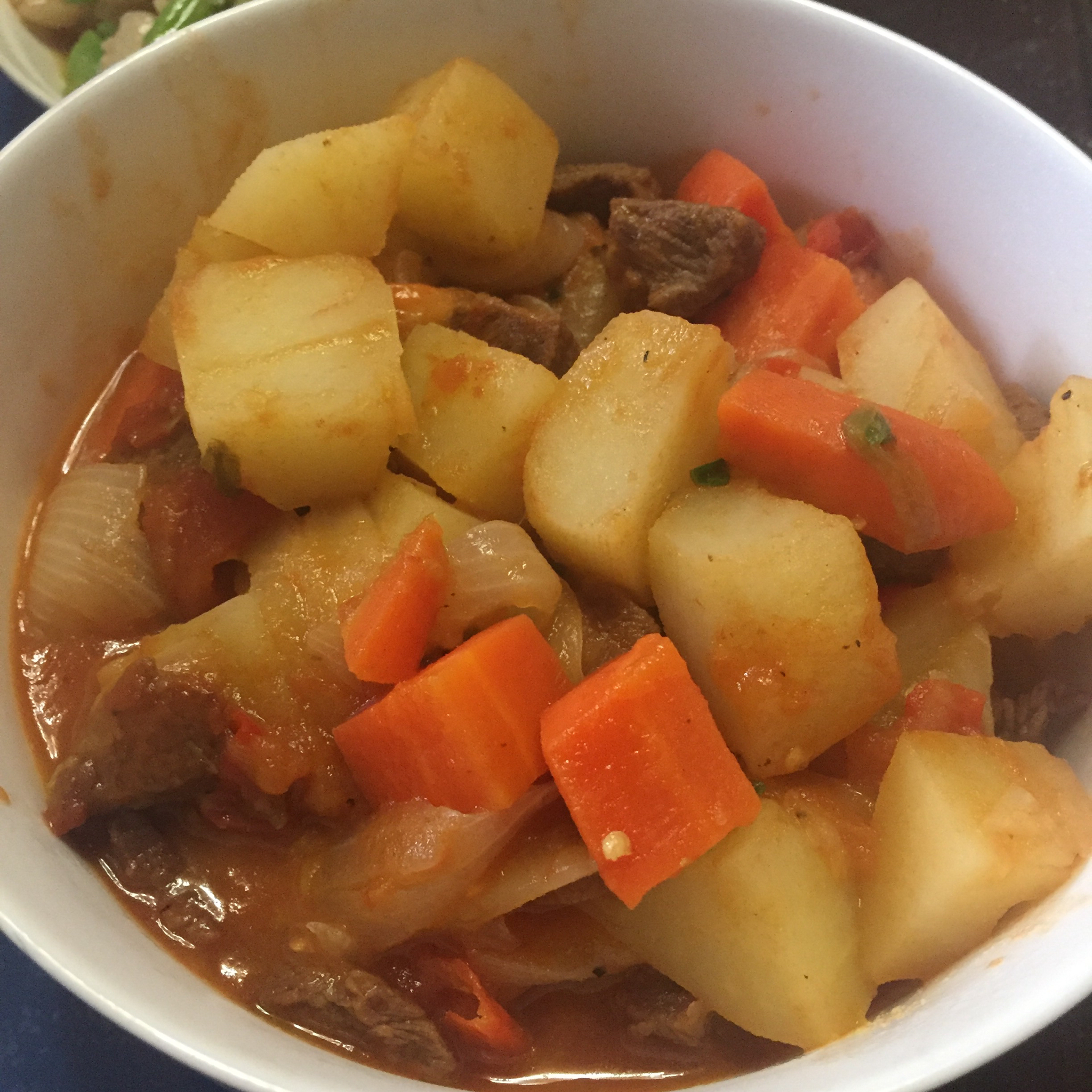 土豆炖牛肉