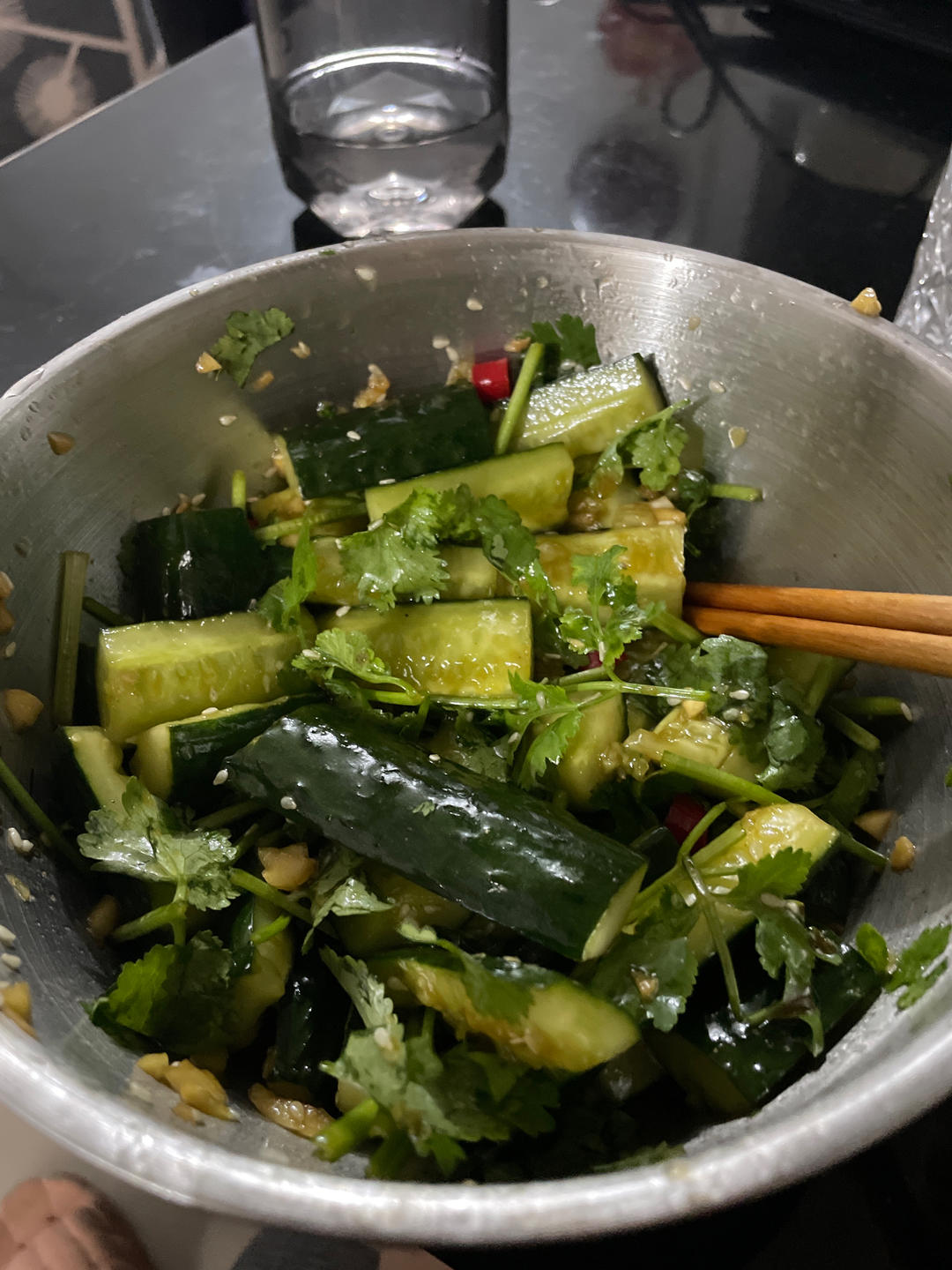 赞不绝口拍黄瓜🥒