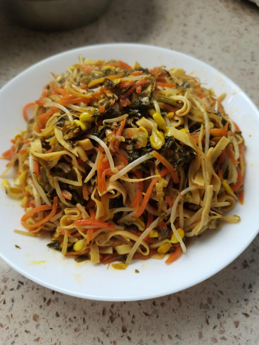 家常炒合菜