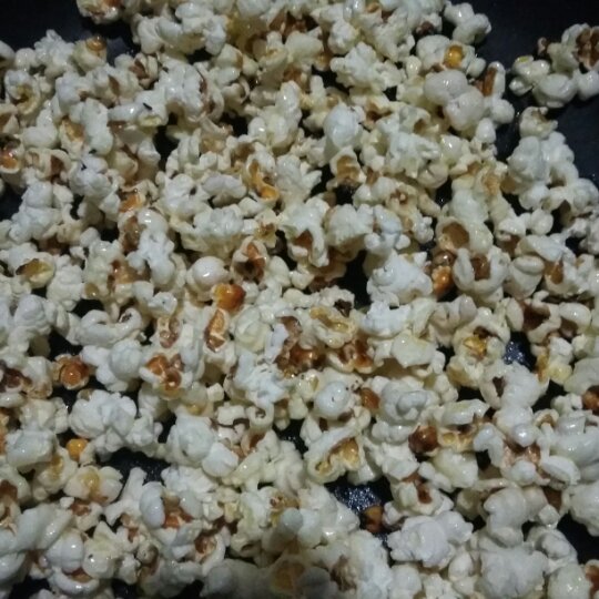 焦糖爆米花