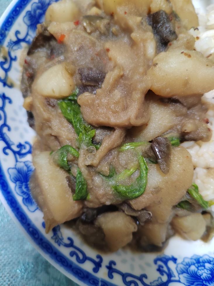 土豆炖茄子
