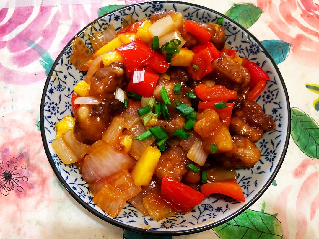 『妈妈的料理』酸甜菠萝咕咾肉