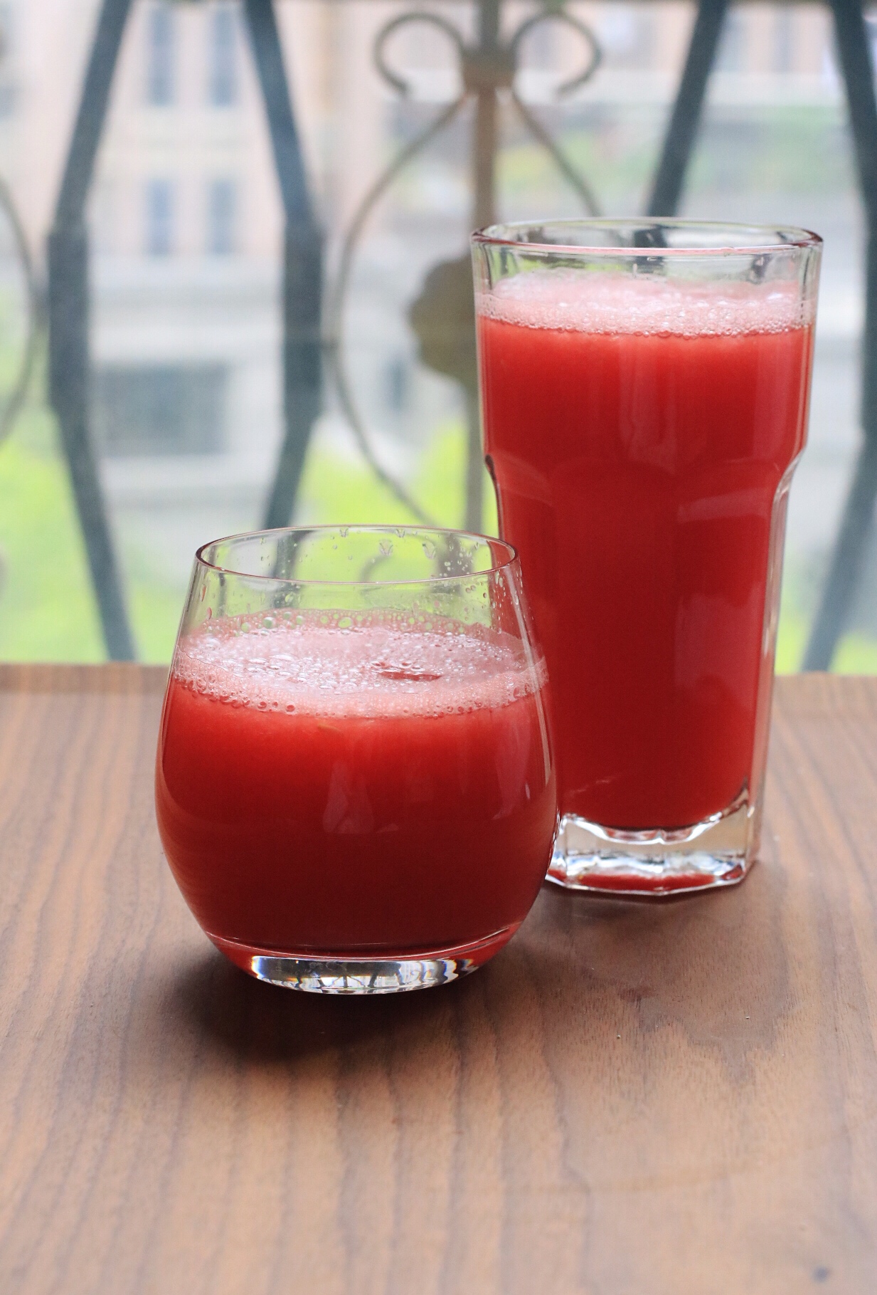 小美西瓜汁，2种口感的做法