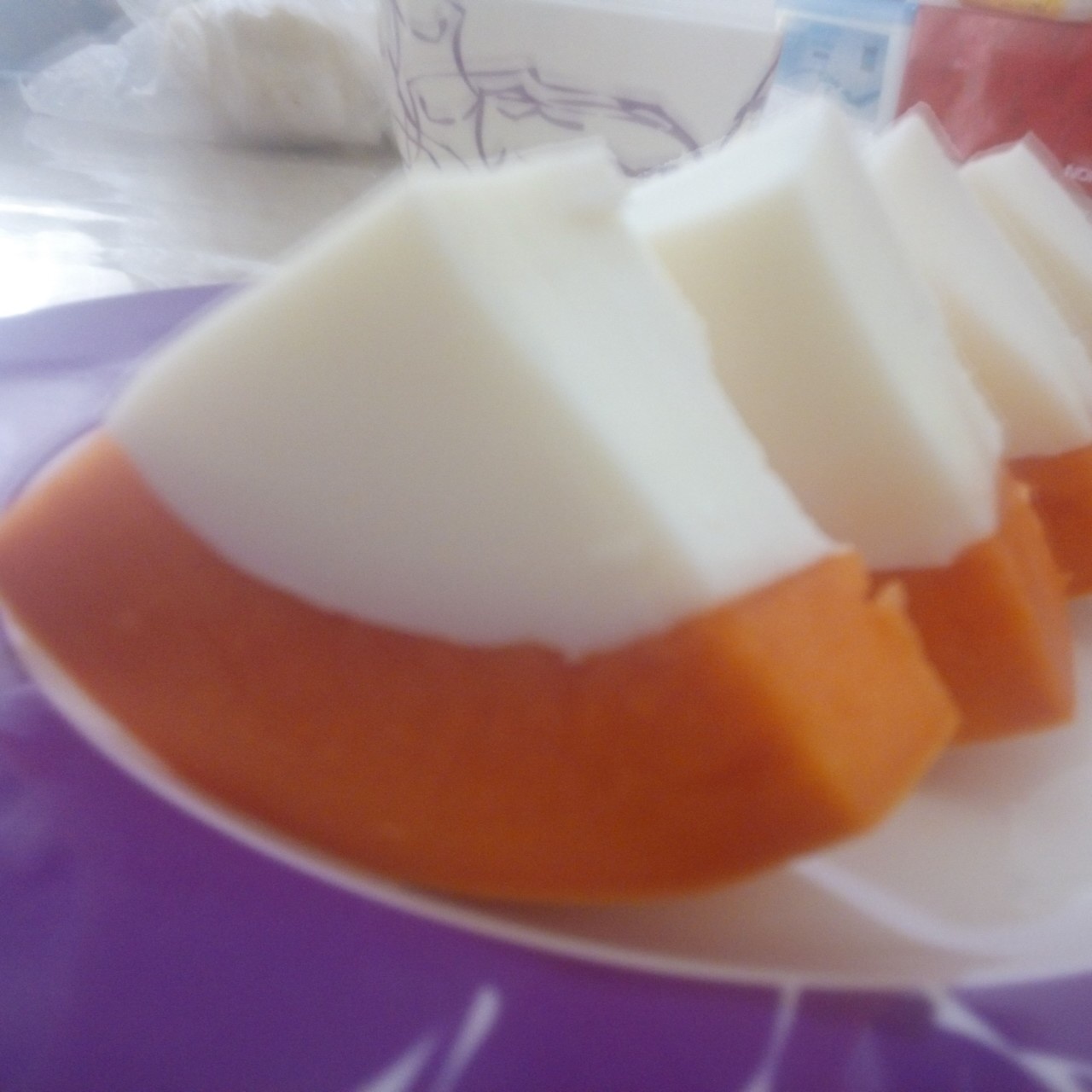 木瓜鲜奶冻