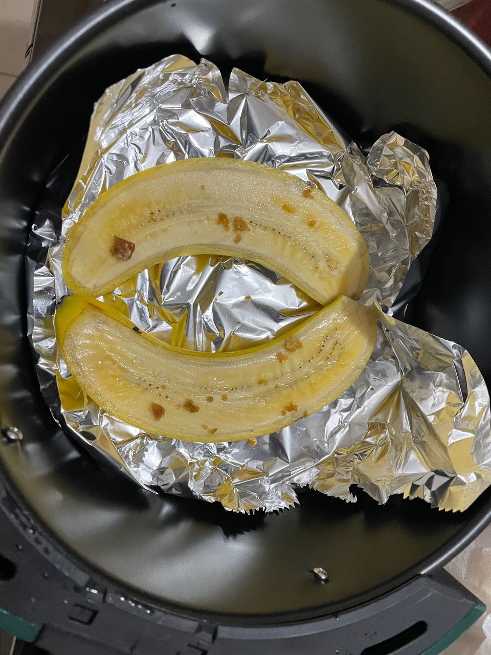 空气炸锅：红糖烤蕉的做法