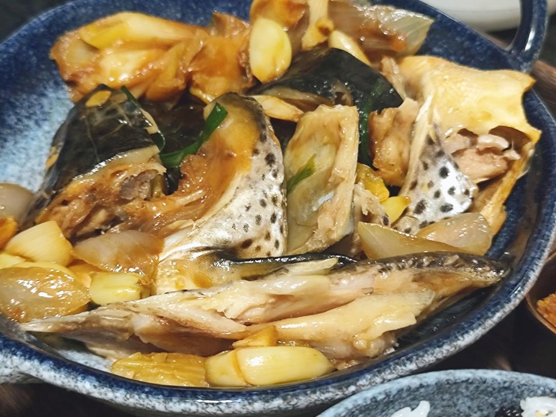《中餐厅》张亮的焗三文鱼头