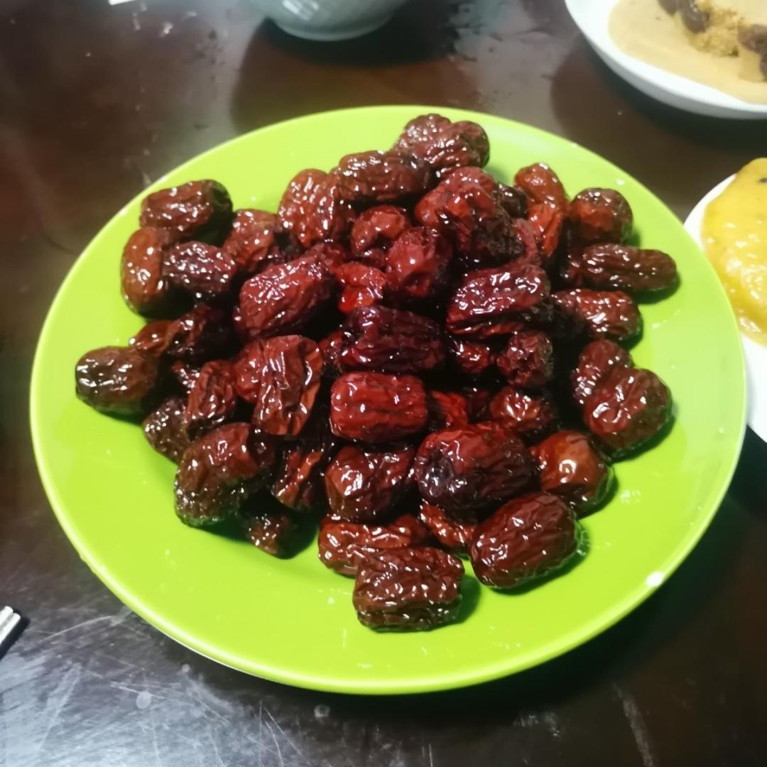 蒸红枣
