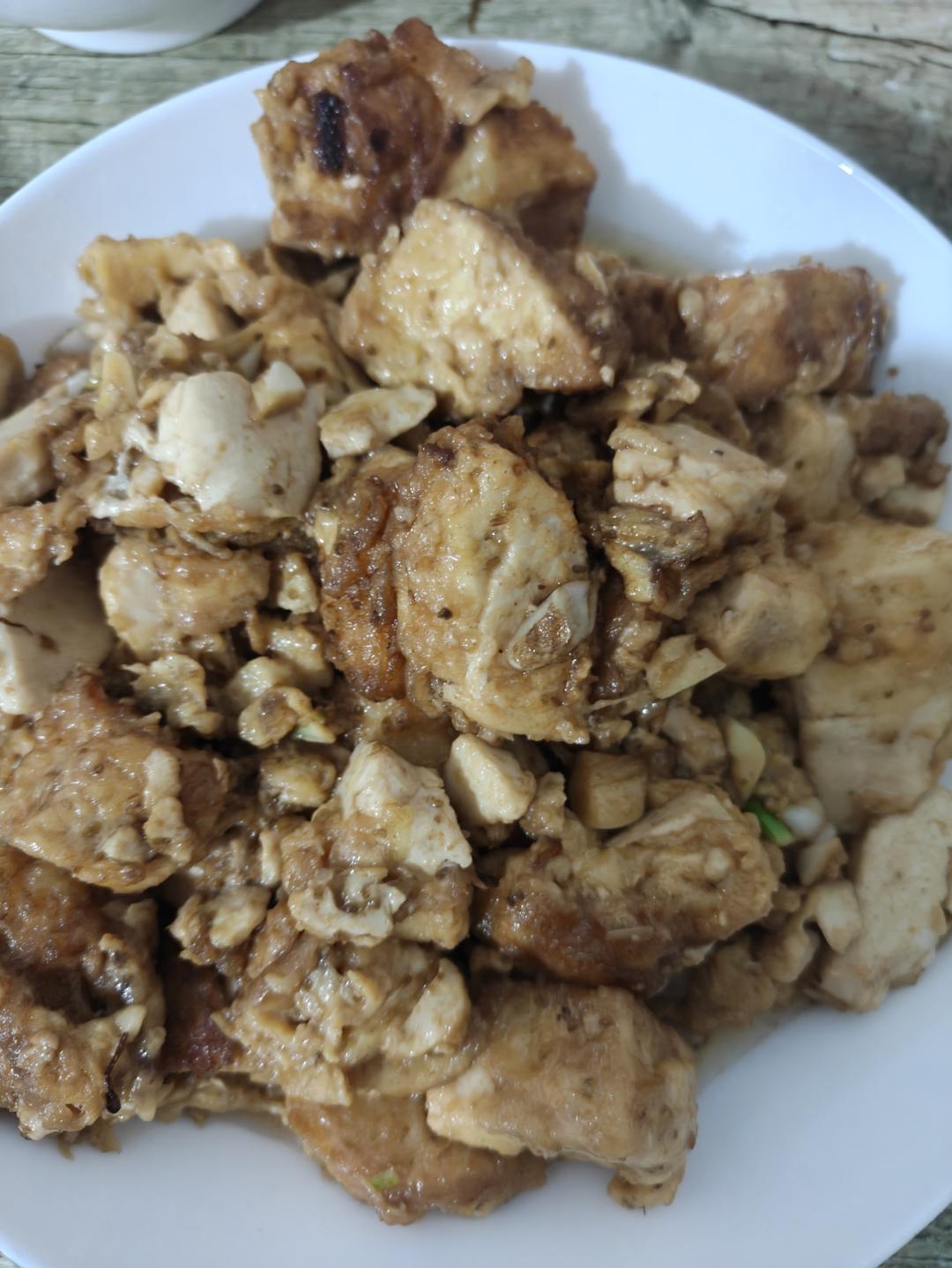 🔥脆皮孜然豆腐❗新手秒会的下饭好菜😋