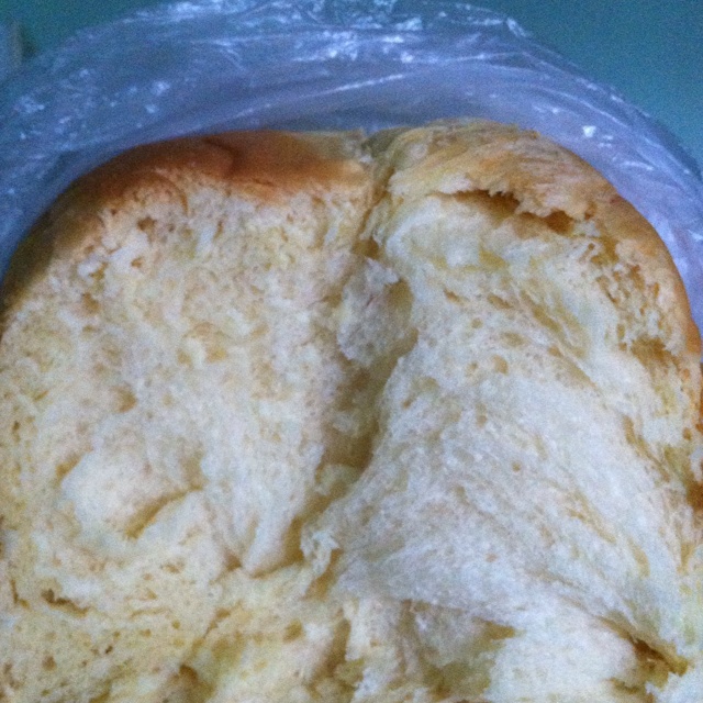 超级好吃的原味面包（面包机版）