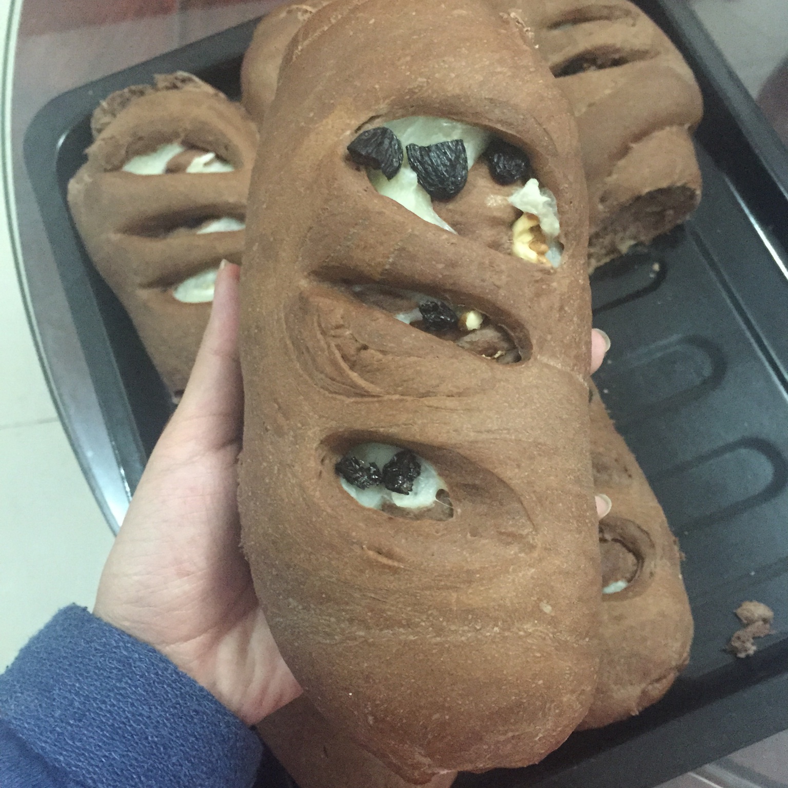 麻薯夹心可可（抹茶）软欧