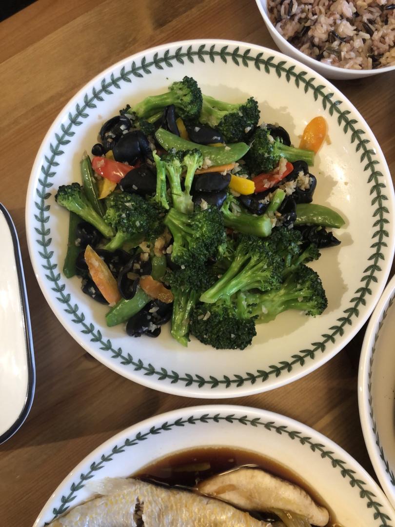 蚝油蒜蓉西兰花