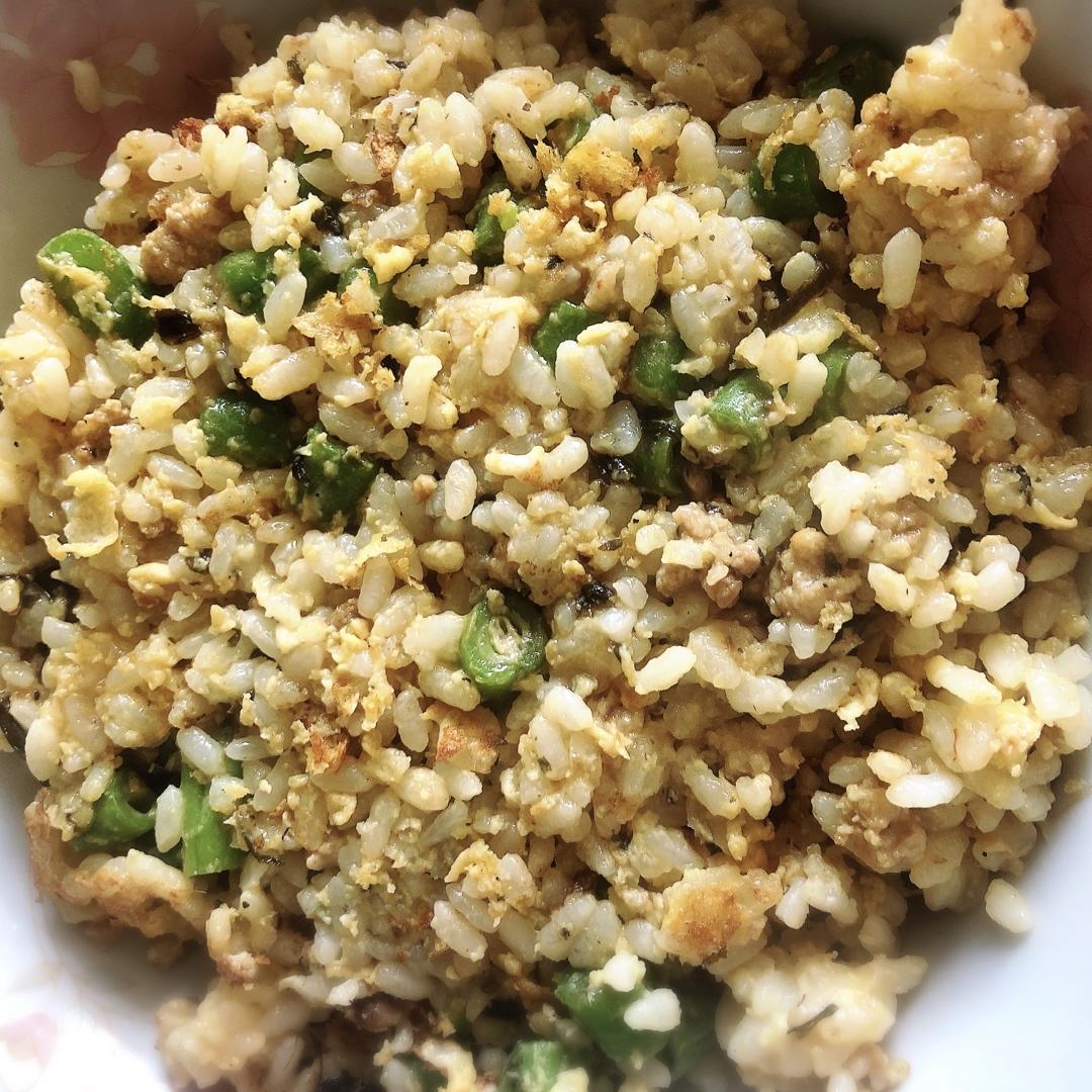 一茶一坐畅销榜NO.1，黄金橄榄菜四季豆炒饭