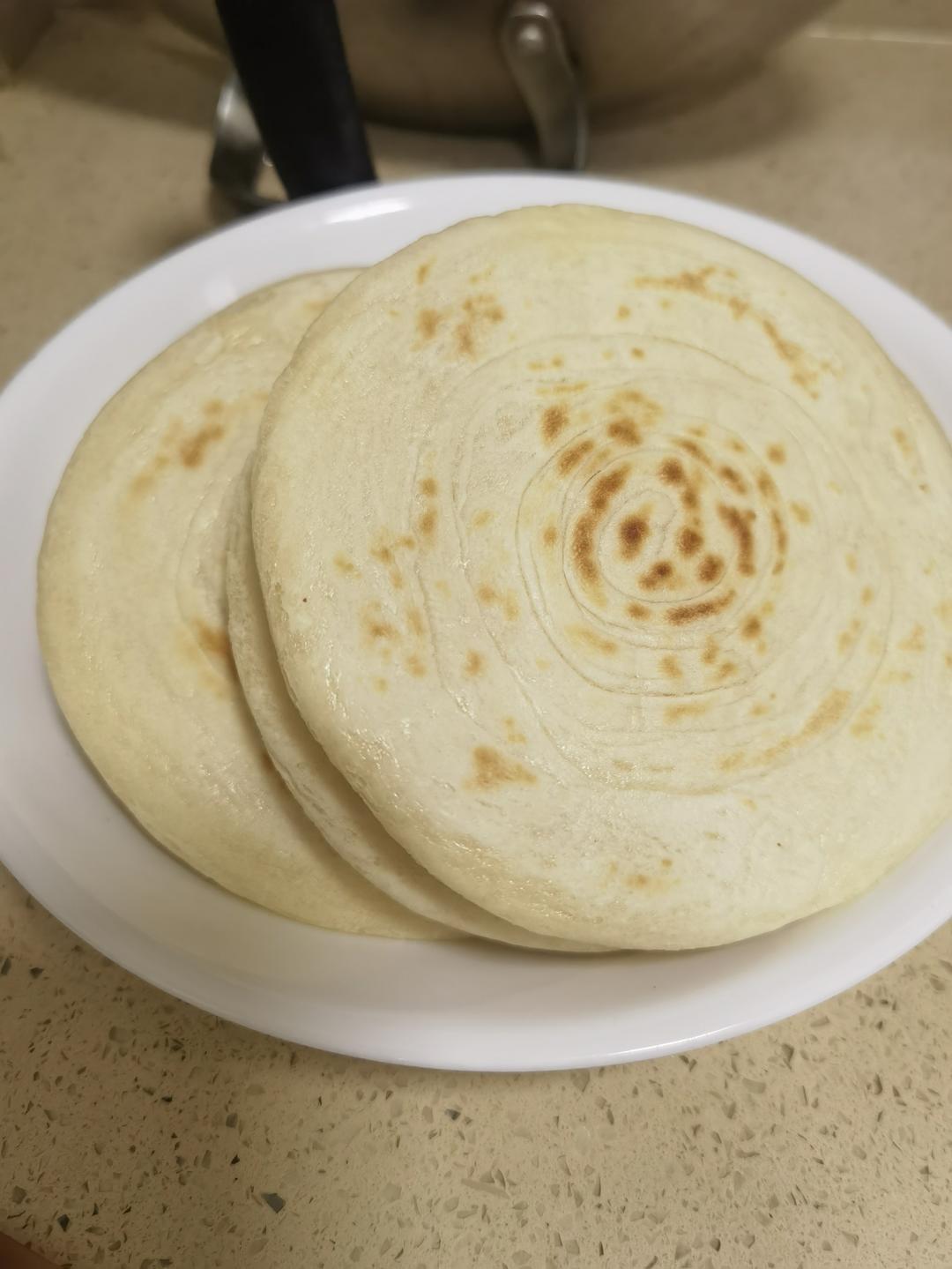 肉夹馍，白吉馍