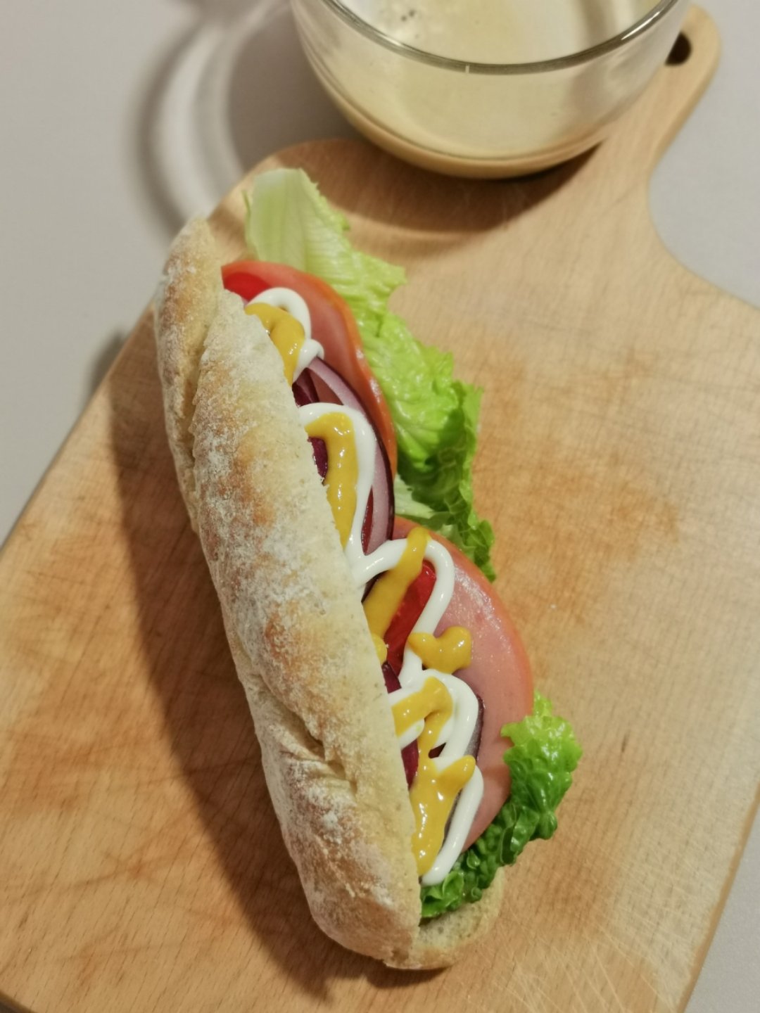 Subway三明治长面包(无油版5分钟揉面)
