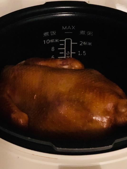 懒人版电饭煲烤鸡