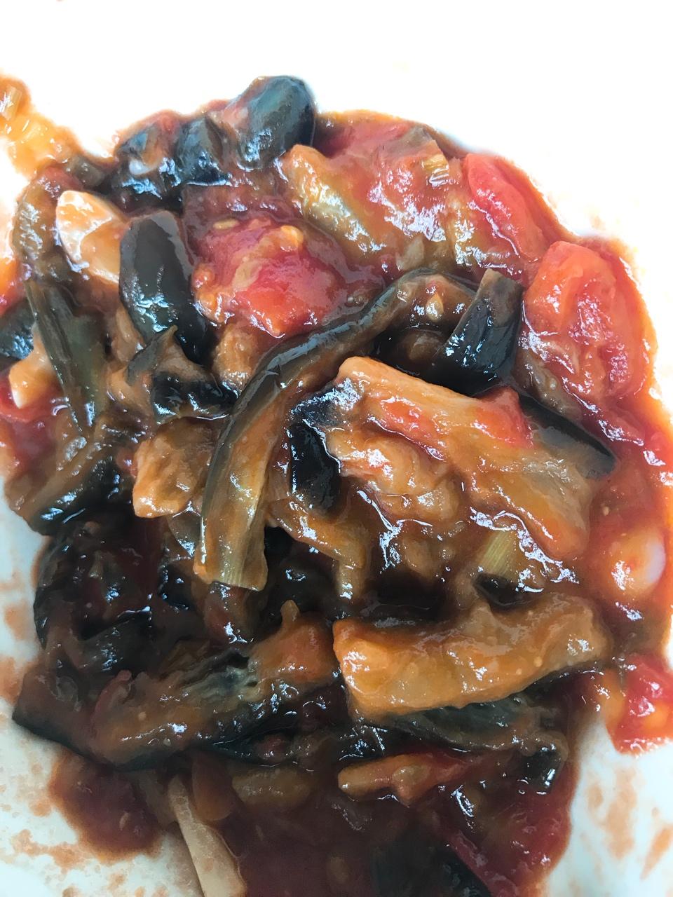 茄子炒西红柿